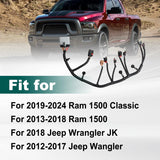 Injector Wiring Engine Wire Harness for Ram 1500 Classic 2012-2024 68087837AC US – product image 5