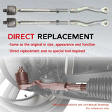 Inner & Outer Tie Rod End Kit for Lexus GS350 GS460 IS250 IS350 RWD 4546330130 – product image 5