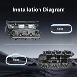 Intake Manifold Upper & Lower Gasket Set for Chrysler 300 2011-2019 5184562AC – product image 3