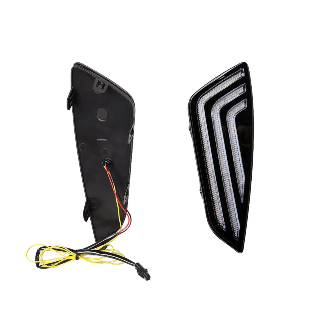 LED DRL Turn Signal Light Pair for 2021-2024 Toyota Sienna XSE