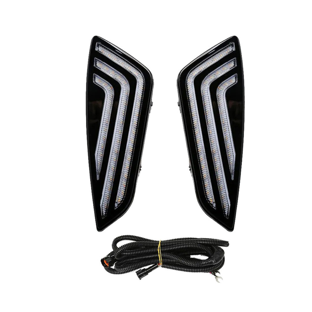 LED DRL Turn Signal Light Pair for 2021-2024 Toyota Sienna XSE