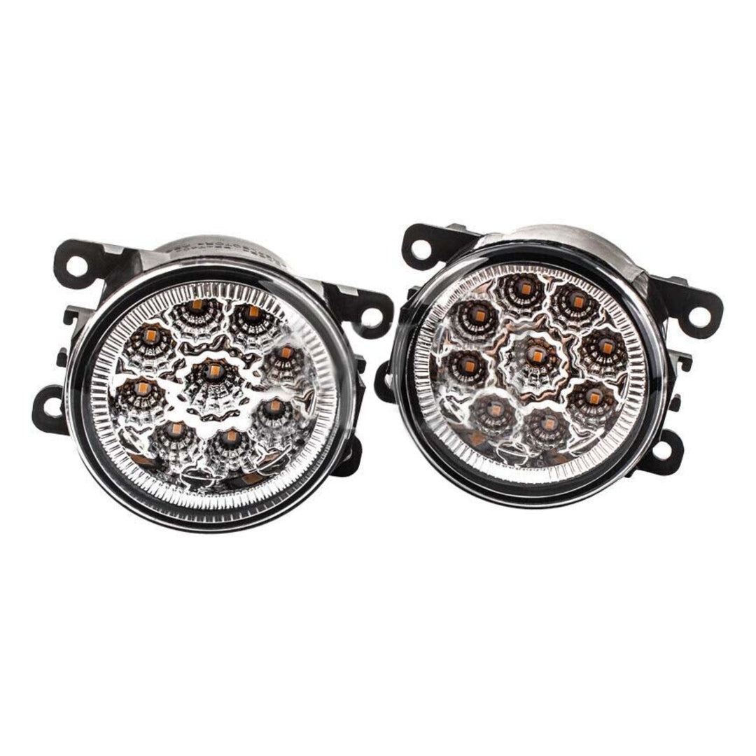 LED Fog Light Kit with Chrome Covers for 2014-2018 Subaru Forester XT