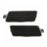 LED Front Side Marker Light Pair Amber Smoked for 2005-2011 Audi A6, S6 and RS6 C6