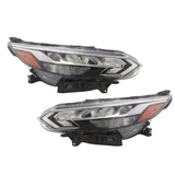 LED Headlight Assembly Pair Left & Right Clear For 2020-2022 Nissan Sentra – product image