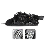 LED Headlight For 2022-2024 Subaru Forester W/LED DRL Headlamp Black Housing RH – product image 6