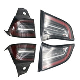 LED Tail Light Set of 4, Inner and Outer, for 2017-2020 Tesla Model 3