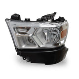 Left Chrome Halogen Headlight Headlamp Assembly Fit For 2019-2022 Dodge Ram 1500 – product image