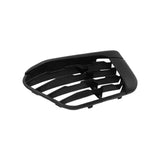 Left Front Bumper Grille Cover Matte Black for 2016-2019 BMW X1 F48