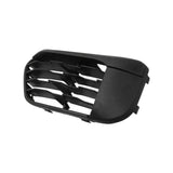 Left Front Bumper Grille Cover Matte Black for 2016-2019 BMW X1 F48