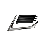 Left Rear Lower Grille Cover with Chrome Trim for 2018-2021 Lexus NX