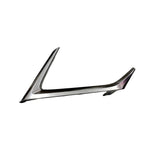 Left Rear Lower Grille Cover with Chrome Trim for 2018-2021 Lexus NX
