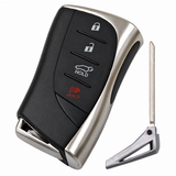 Lexus HYQ14FLC 6100 BA smart key and insert detail 1