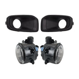 LH+RH Bumper Fog Light Driving Lamp+ Black Bezel for 2015-2017 Jeep Renegade 2X68256470AA – product image