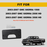 License Bracket Front Plate for 2003-2007 GMC Sierra 1500 – product image 6
