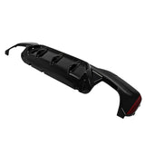 Gloss Black Rear Bumper Diffuser for 2017-2023 BMW 5 Series G30 M Sport 376556014186 – product image 3