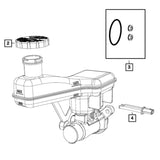 Master Cylinder Recovery Tank Cap Fit for 2014-2020 Jeep Chrysler 68211910AB – product image 2
