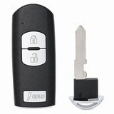 Mazda KDY3-67-5DY three-button remote detail 2