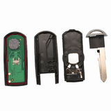 Mazda KDY3-67-5DY three-button remote detail 3