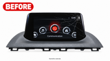2017–2018 Mazda 3 complete monitor touch screen before illustration