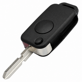 Mercedes HU39 one-button empty flip key shell
