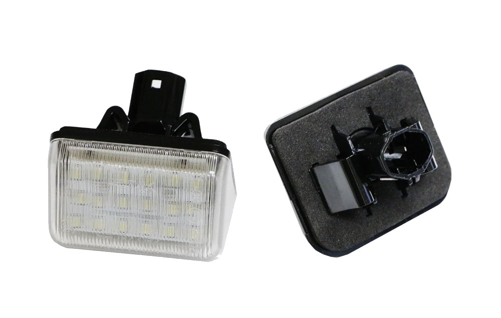 White LED License Plate Lights for 2003-2008 Mazda 6, 2007-2012 CX-7 and 2013-2015 CX-5