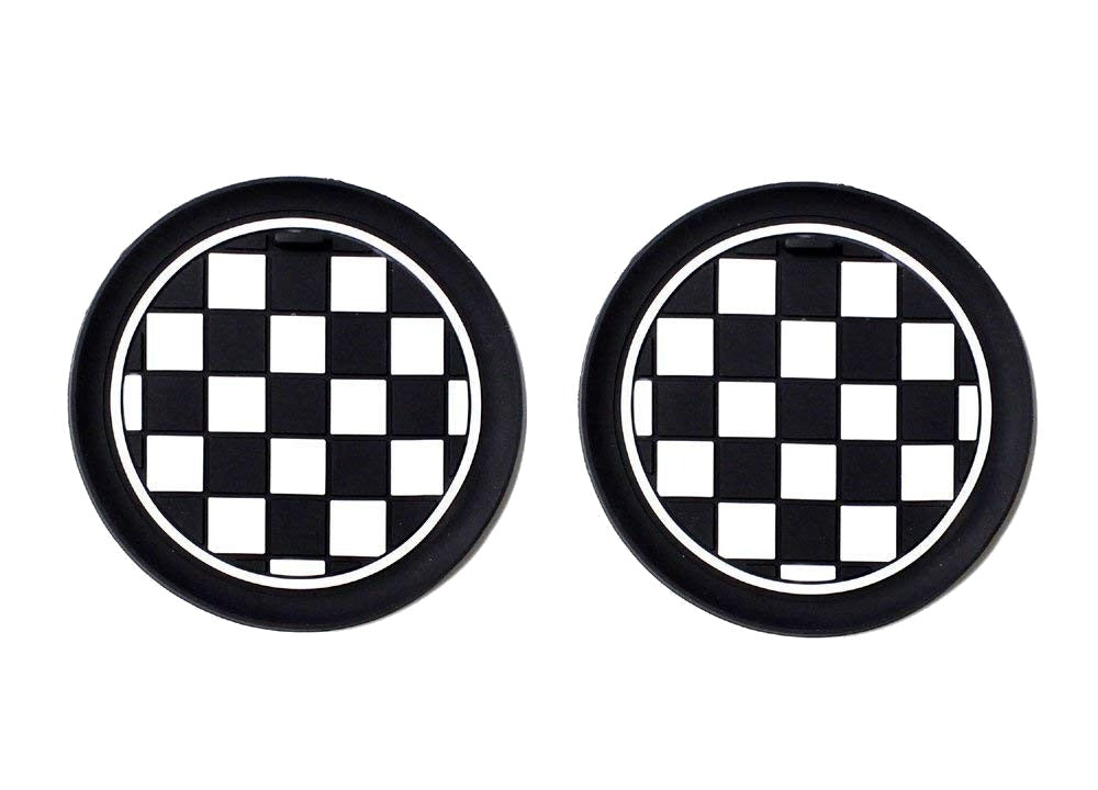 78mm Silicone Cup Holder Mats for 2014-2021 MINI Cooper and 2013-2016 Paceman