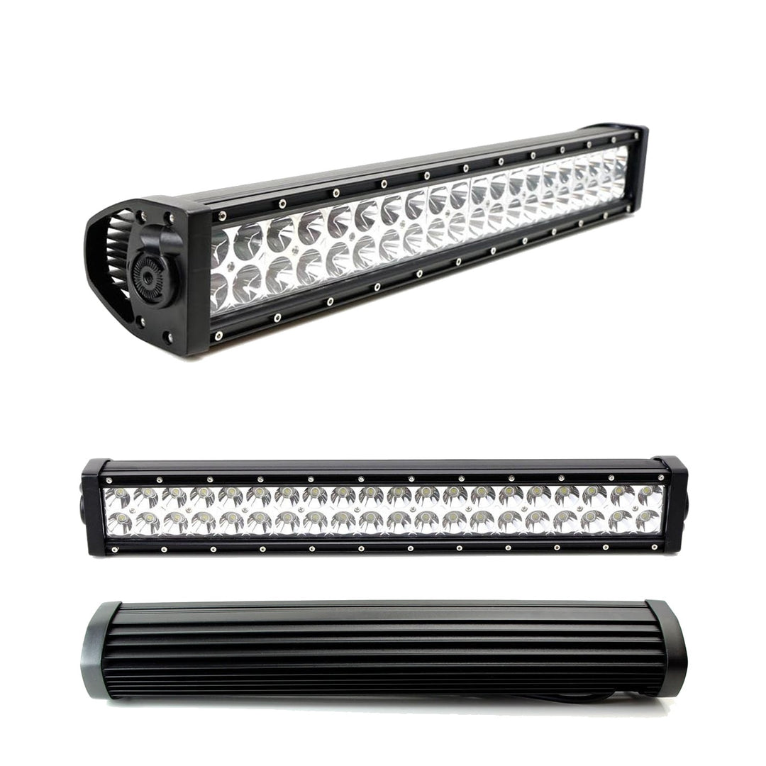 120W LED Light Bar with Bumper Mount Bracket for 2008-2010 Ford F-250 and F-350 Super Duty