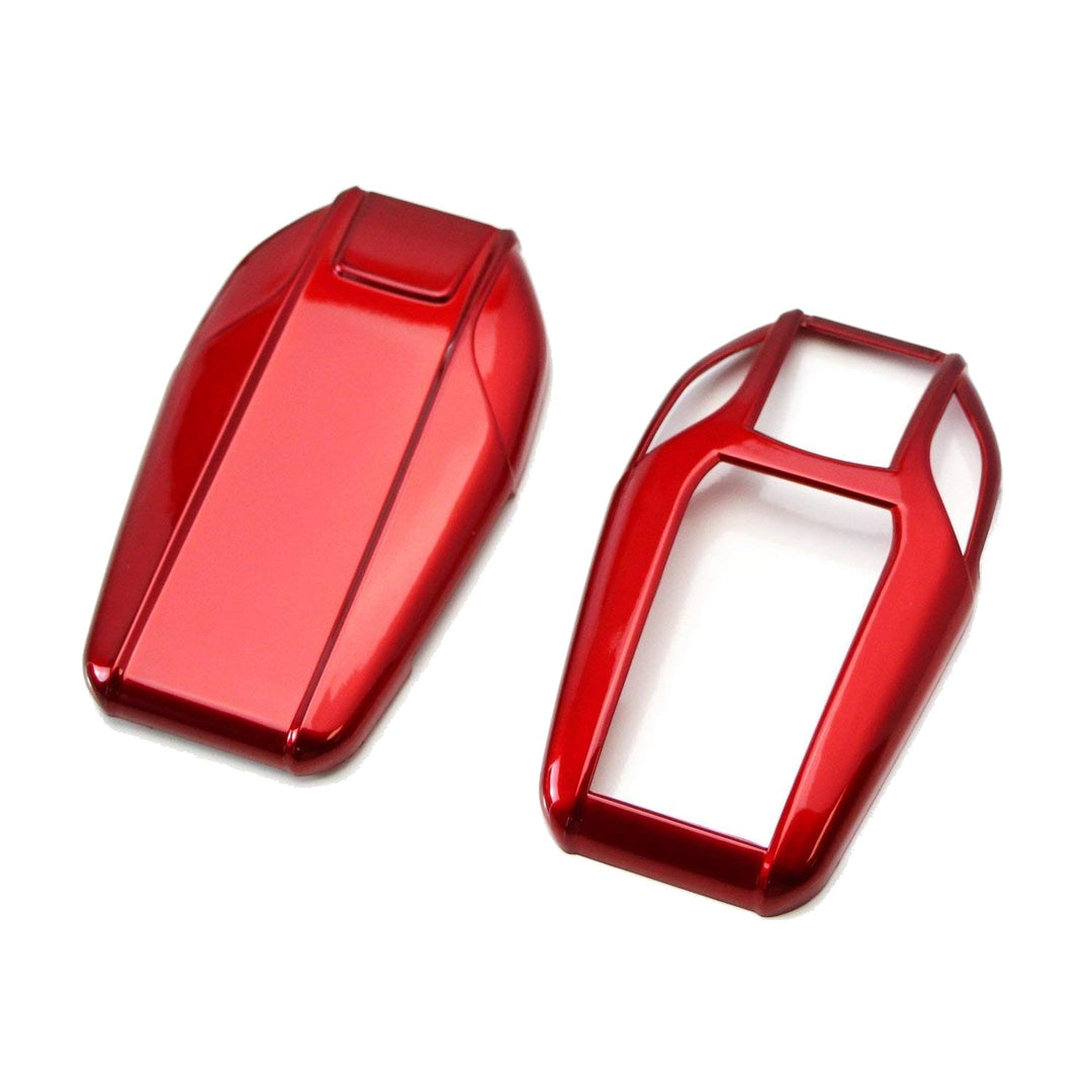 Glossy Red Key Fob Shell for 2016-2020 BMW 7 Series G11 G12 and i8 Touchscreen Key