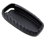 Carbon Fiber Pattern Silicone Key Fob Cover for 2016-2018 Audi A3, A6, A7 and 2017-2018 Q3, Q5