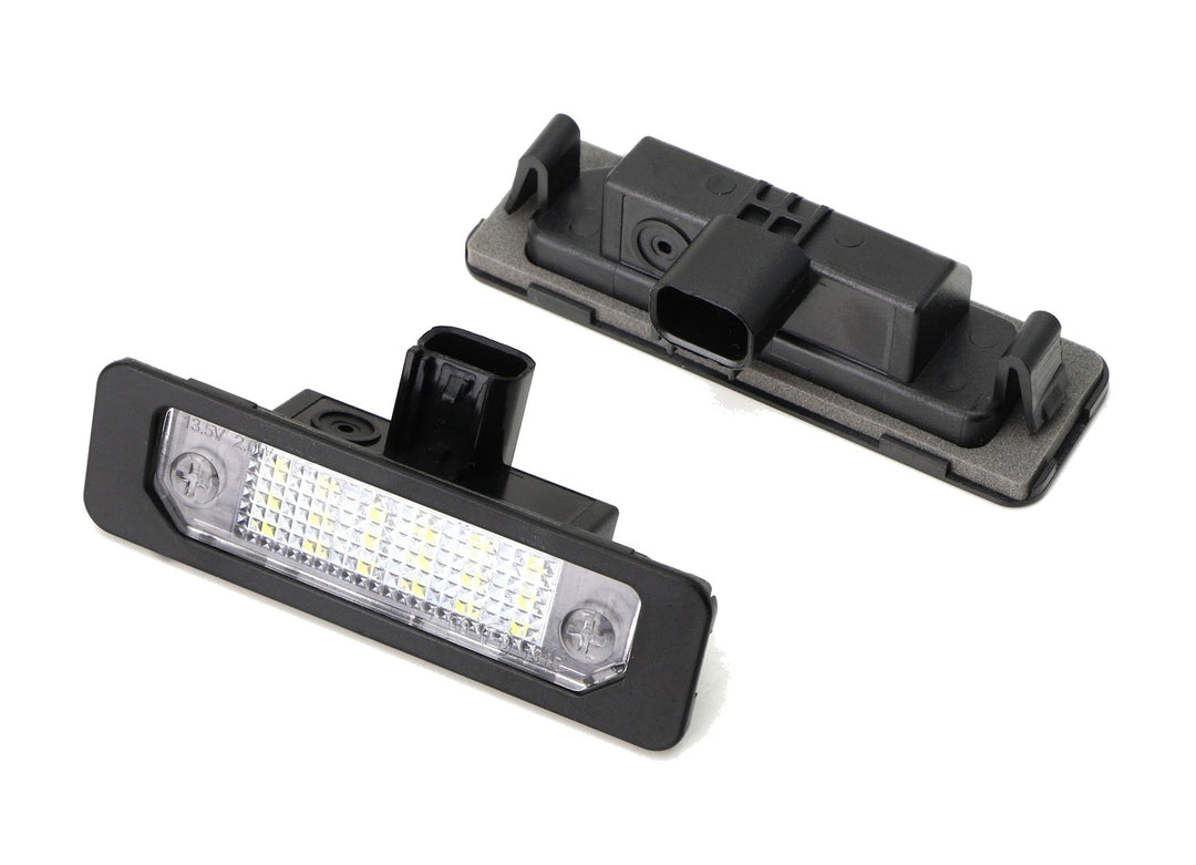 Full LED License Plate Lights for 2009-2018 Ford Flex, 2009-2017 Focus and 2011-2014 Mustang