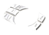 Silver iDrive Control Button Trims for 2012-2014 BMW 3 Series, 5 Series, 7 Series, X5 and X6