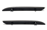 Smoked Rear Bumper Reflector Lenses for 2015-2017 Ford Mustang