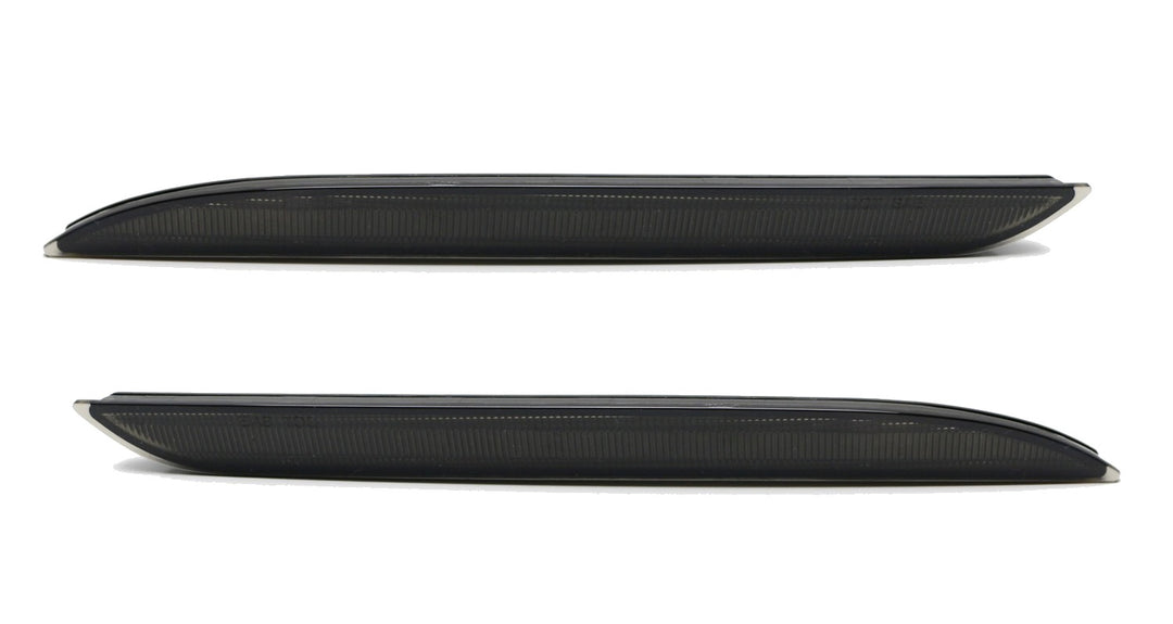 Smoked Rear Bumper Reflector Lenses for 2015-2017 Ford Mustang