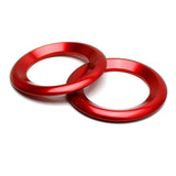 Red Aluminum Door Speaker Rings for 2016-2021 Honda Civic