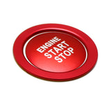 Red Engine Start Button Cover and Ring for Toyota Camry, Corolla, Prius, RAV4, Avalon and 4Runner