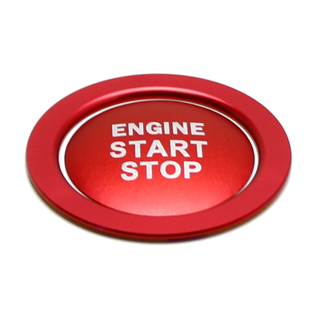 Red Engine Start Button Cover and Ring for Toyota Camry, Corolla, Prius, RAV4, Avalon and 4Runner