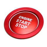 Red Engine Start Button Cover and Ring for Toyota Camry, Corolla, Prius, RAV4, Avalon and 4Runner