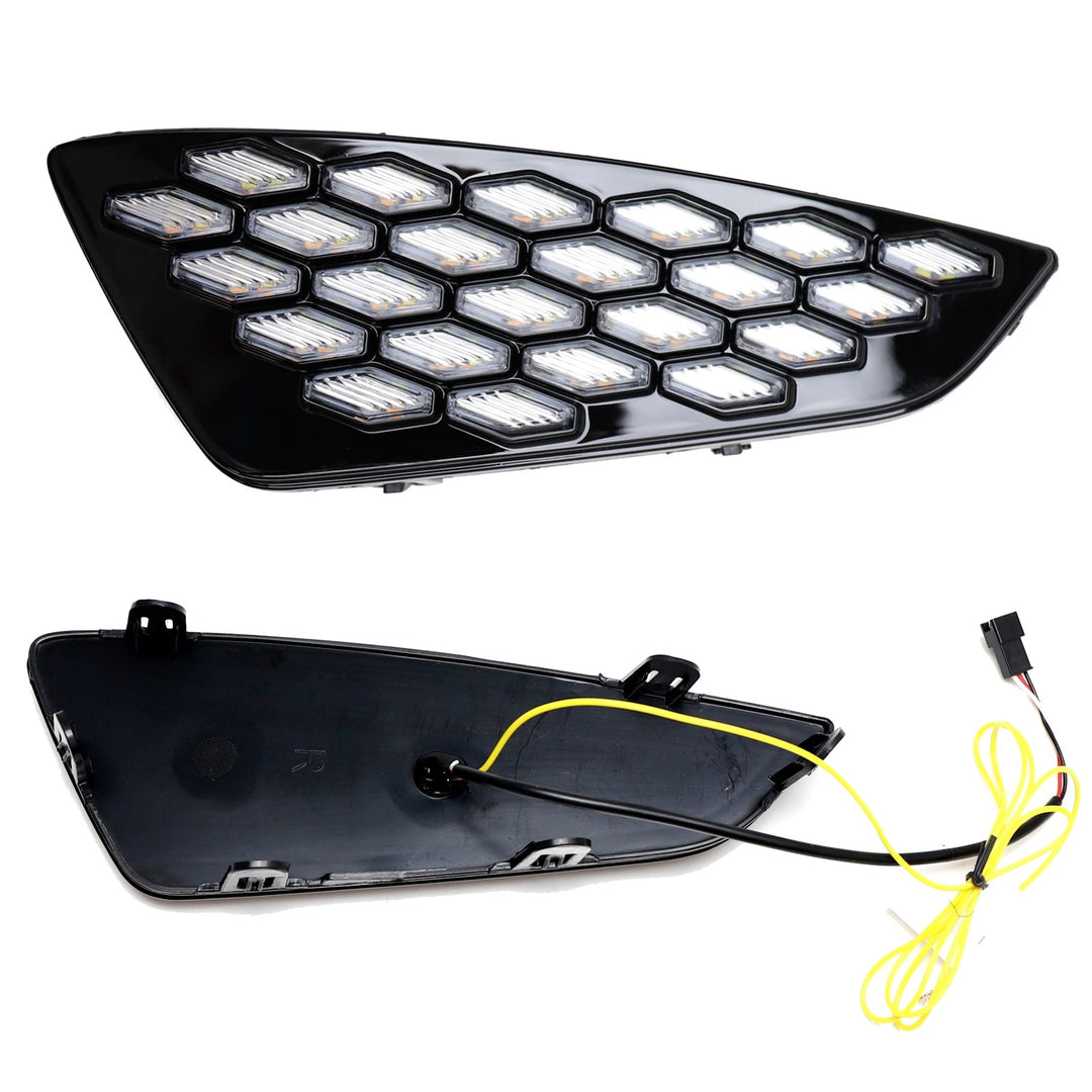 Switchback LED DRL Bumper Inserts for 2021-2026 Toyota Sienna XSE