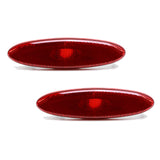 Red Rear Side Marker Housings for 1999-2004 Chevrolet Corvette C5 16524722