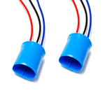 9007 Male Adapter Plug with 8 in Pigtails