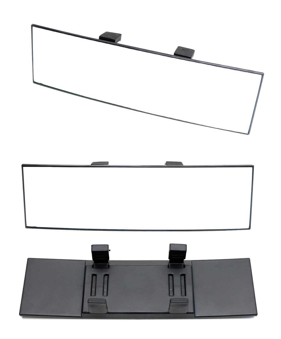 Clip-On Wide View Anti-Glare Rearview Mirror for 2012-2021 Tesla Model S, 2016-2023 Model X, 2017-2023 Model 3 and 2020-2023 Model Y
