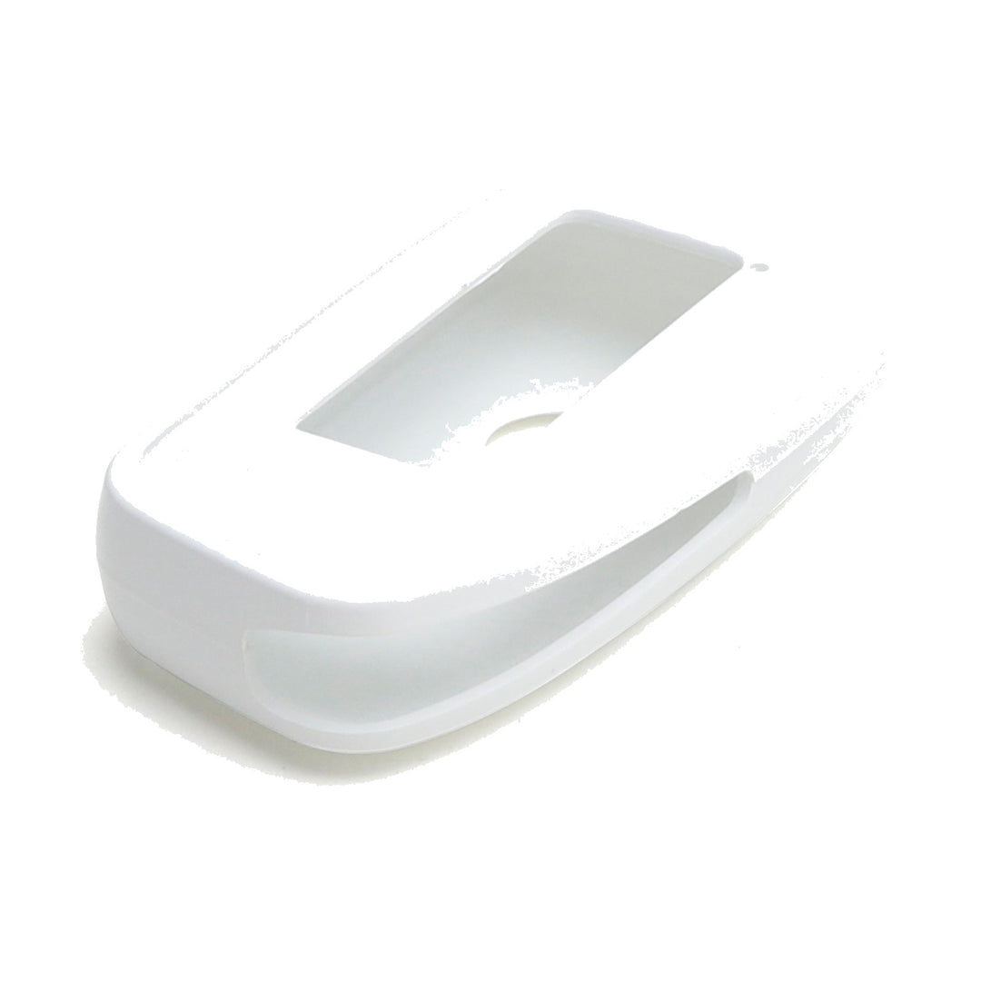White Key Fob Shell for 2013-2023 Lexus ES GS GX IS LS RC NX RX 4-Button Smart Key