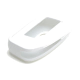 White Key Fob Shell for 2013-2023 Lexus ES GS GX IS LS RC NX RX 4-Button Smart Key