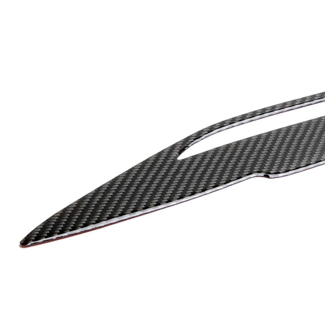 Real Carbon Fiber Headlight Eyebrow Trims for 2014-2018 BMW X5 F15 and 2015-2016 X6 F16