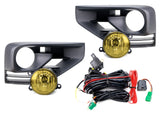 Yellow Lens Fog Light Kit with Bezels and Switch for 2017-2020 Nissan Pathfinder