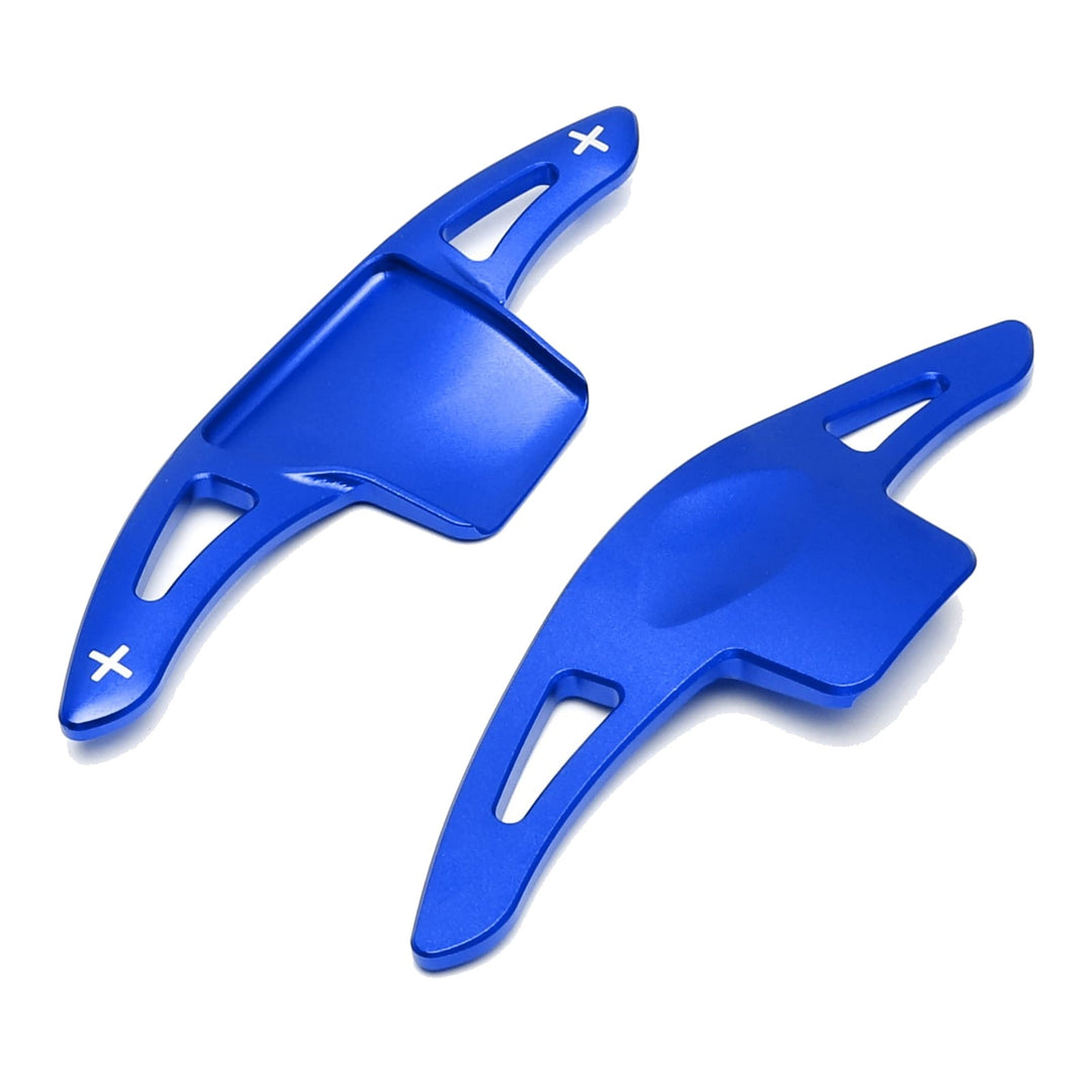 Blue Aluminum Paddle Shifter Extensions for 2013-2019 Ford Explorer