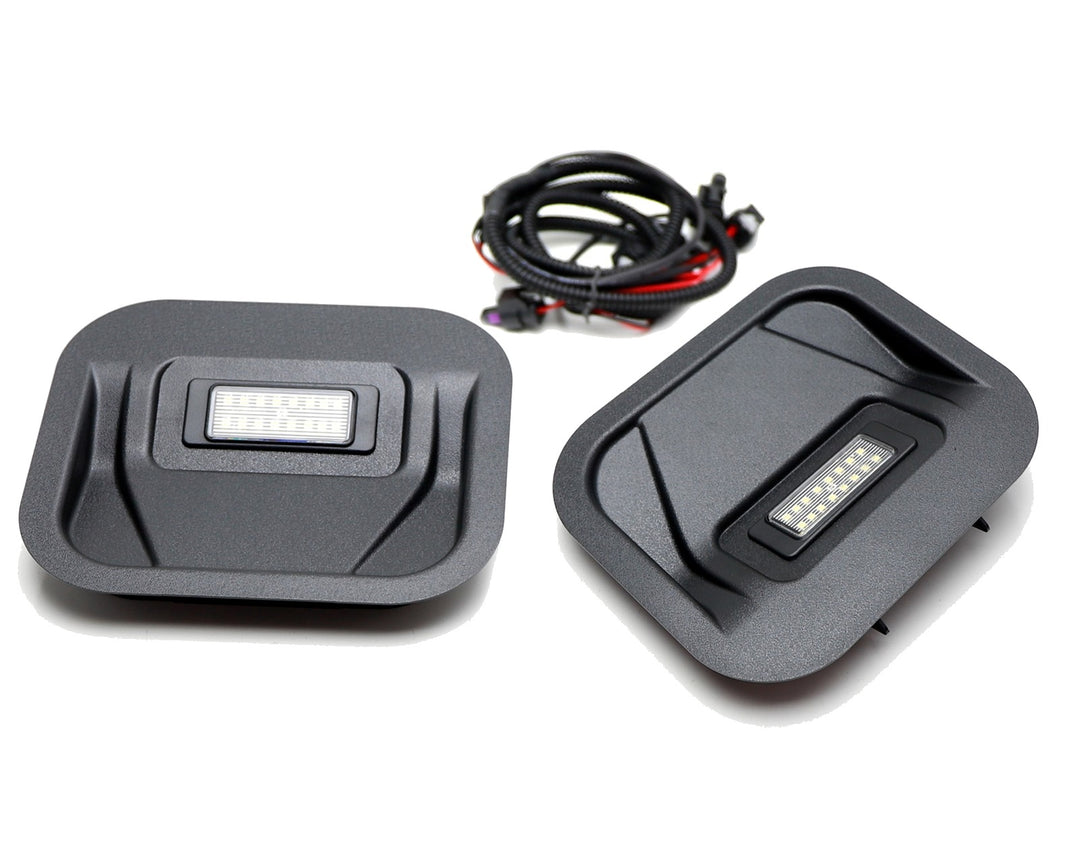 LED Tailgate Step Light Kit for 2019-2024 Chevrolet Silverado and 2019-2022 GMC Sierra MultiPro 84347814