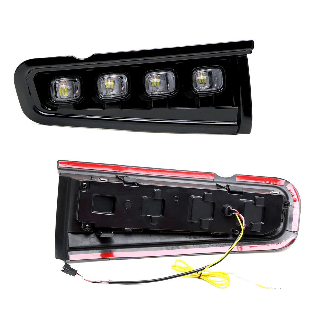 Switchback LED DRL Fog Lights for 2021-2024 Ford Bronco Modular Bumper MB3Z6G079A