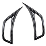 Carbon Fiber Pattern Fender Vent Trims for 2018-2026 Jeep Wrangler JL and 2020-2026 Gladiator