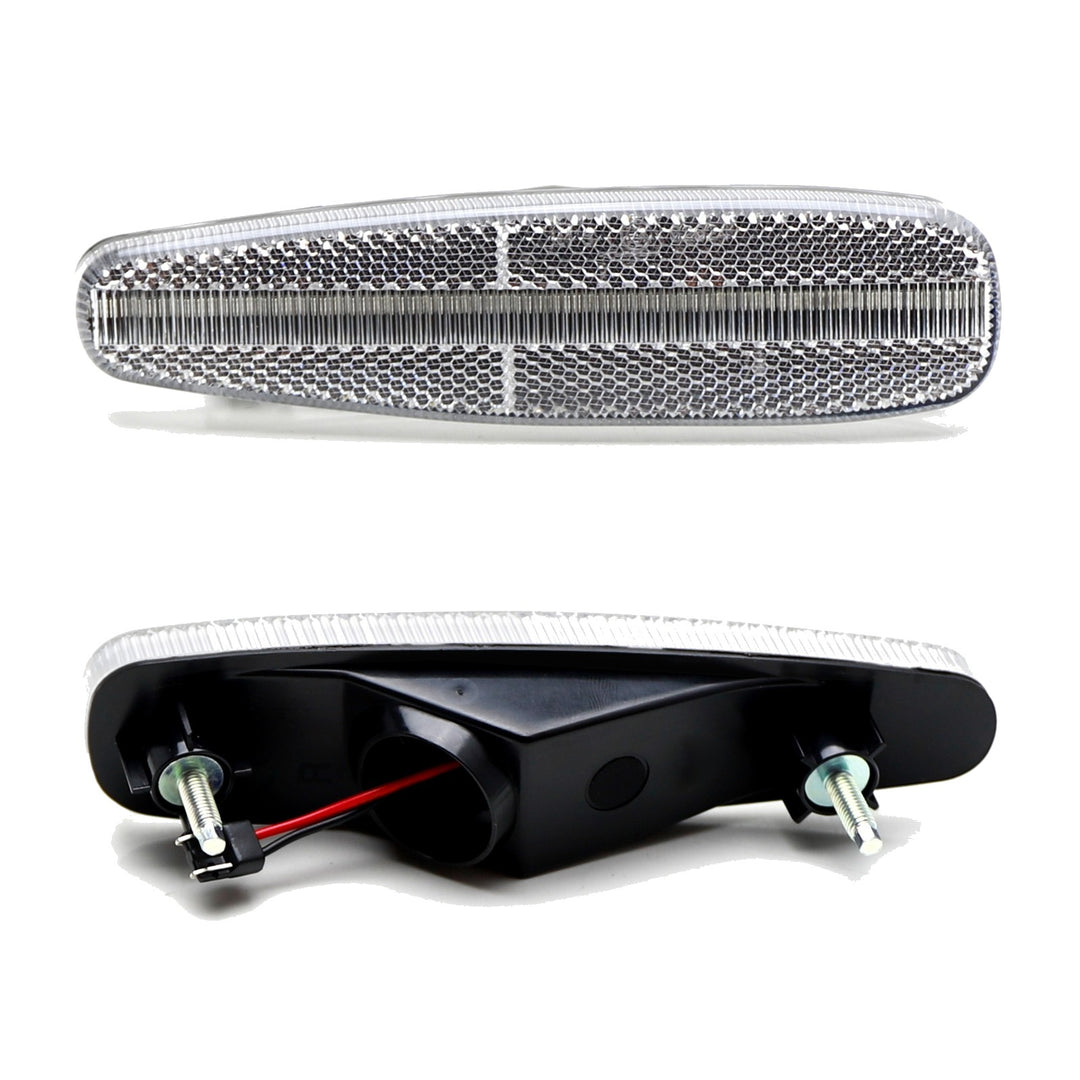 Clear Amber LED Front Side Markers for 1995-1998 Nissan 240SX S14 26185-70F25